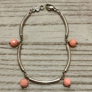 Chan Luu Pink Sterling Silver Bracelet